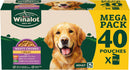 Winalot Meaty Chunks Adult Wet Dog Food in Jelly, Beef, Chicken & Lamb