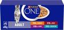 Purina One Adult Cat Food Mini Fillets in Gravy, 40 Pack (85g Pouches)